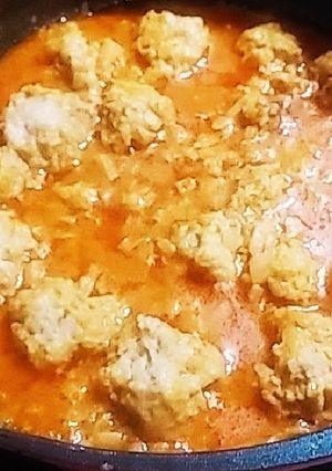 トマト煮込み肉団子-レシピのメイン写真