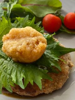 旨味溢れる!和風おろしハンバーグ-レシピのメイン写真