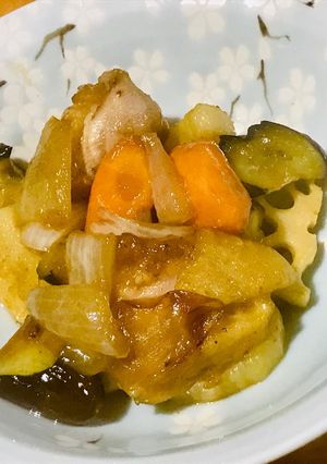 鶏肉と野菜の甘酢あんかけ-レシピのメイン写真