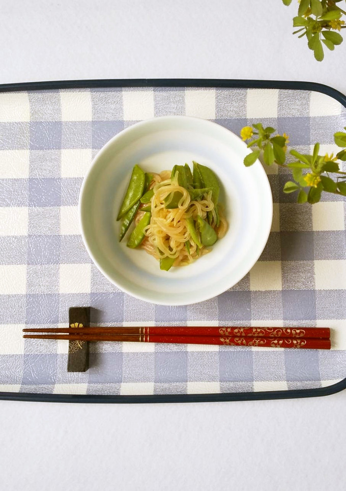 糸コンと絹さやのカレー炒め-レシピのメイン写真
