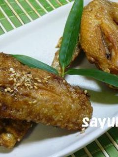 手羽先唐揚げ2種=☆-レシピのメイン写真