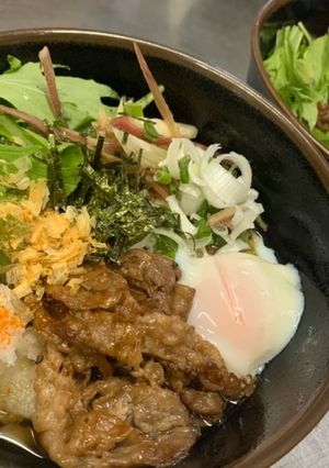 つゆだく野菜たっぷり肉うどん-レシピのメイン写真