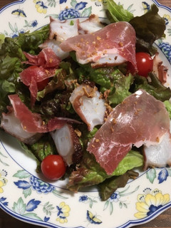 野菜嫌いもOKなレタスの生ハムサラダ-レシピのメイン写真
