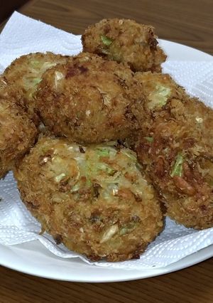大豆ミートと山芋のふわふわメンチカツ-レシピのメイン写真