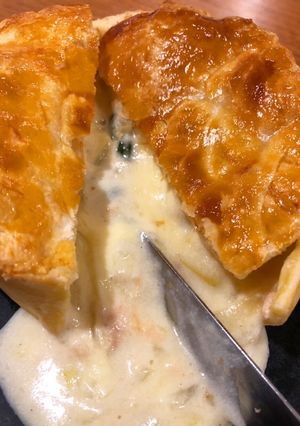 クリームソースパイ٩( ᐛ )و-レシピのメイン写真
