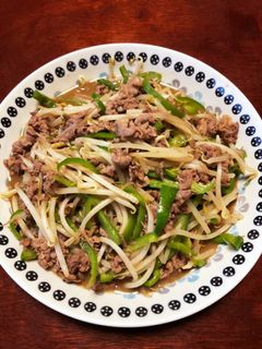オイスターソースで青椒肉絲-レシピのメイン写真