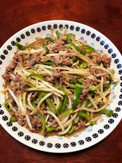 オイスターソースで青椒肉絲-レシピのメイン写真