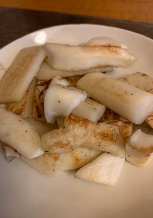 はんぺんと山芋のシンプル焼き-レシピのメイン写真