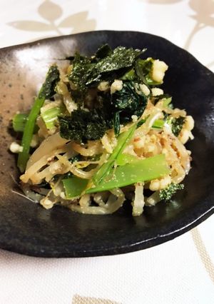 【10分レシピ】たぬき和え-レシピのメイン写真