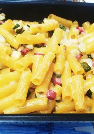 ズッキーニのオーブン焼きパスタ-レシピのメイン写真