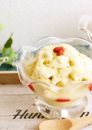 優しい甘さ♪かぼちゃのアイスクリーム-レシピのメイン写真