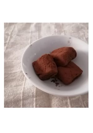レンジで簡単！豆腐の生チョコ風、チョコ無-レシピのメイン写真