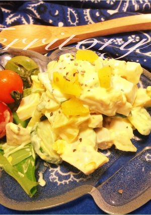 簡単美味しい♪ たくあんマヨネーズ和え-レシピのメイン写真