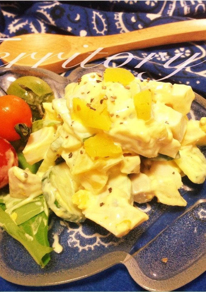 簡単美味しい♪ たくあんマヨネーズ和え-レシピのメイン写真