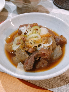 トロトロ牛すじとこんにゃくの煮物-レシピのメイン写真