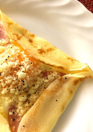 米粉のガレット～ハムたまごチーズ～-レシピのメイン写真