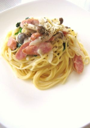具沢山❤クリームパスタ-レシピのメイン写真