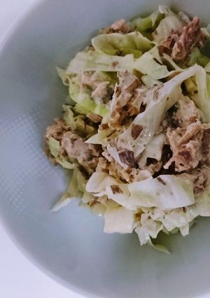 サバ缶とキャベツのサラダ-レシピのメイン写真