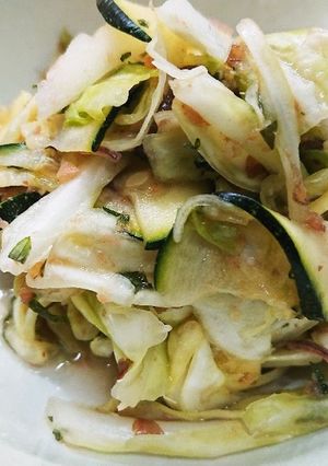 サッパリヘルシー!野菜のやたら和え-レシピのメイン写真