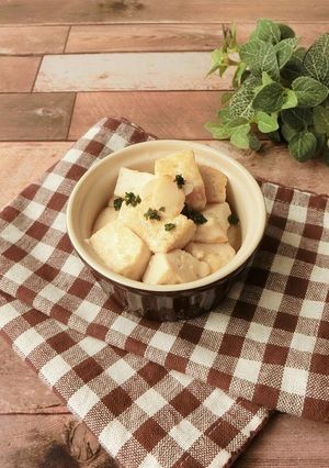 5分で完成★豆腐のアヒージョ-レシピのメイン写真