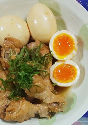 手羽元さっぱり柚子ハチミツ煮-レシピのメイン写真