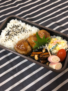 男子高校生弁当★9 肉団子弁当-レシピのメイン写真