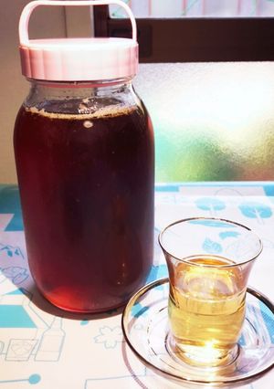 庭に落ちた梅利用、炊飯器で簡単梅シロップ-レシピのメイン写真