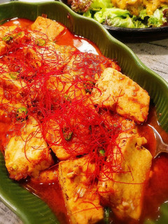 簡単 豆腐の煮付け 韓国風-レシピのメイン写真