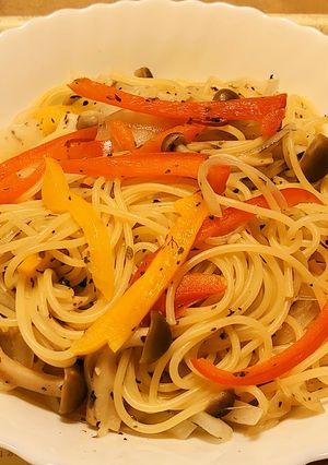 簡単野菜パスタ-レシピのメイン写真