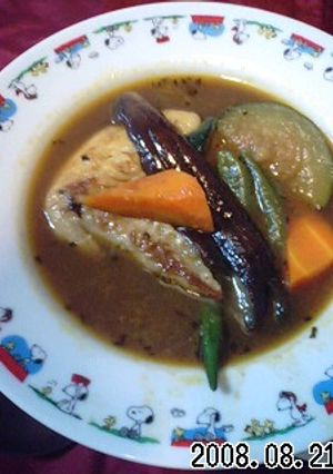 野菜たっぷりスープカレー-レシピのメイン写真