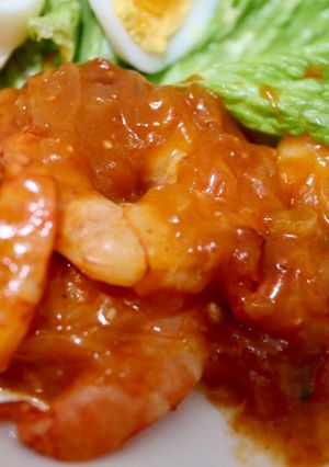 簡単＊豆板醤なしのエビチリ-レシピのメイン写真