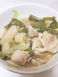 簡単!鶏肉と野菜のポン酢炒め♪-レシピのメイン写真
