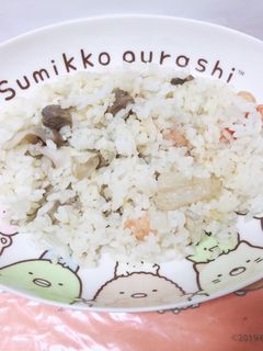 家の材料で簡単♪フライパンで海鮮パエリア-レシピのメイン写真