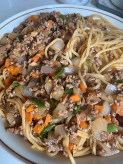 野菜たっぷりのミートソーススパゲティ-レシピのメイン写真