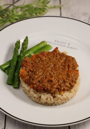 レンジで簡単！キーマカレー-レシピのメイン写真