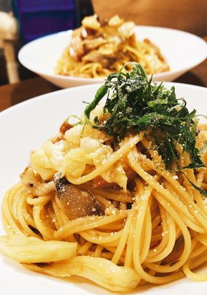 キノコとキャベツの和風ペペロンチーノ-レシピのメイン写真