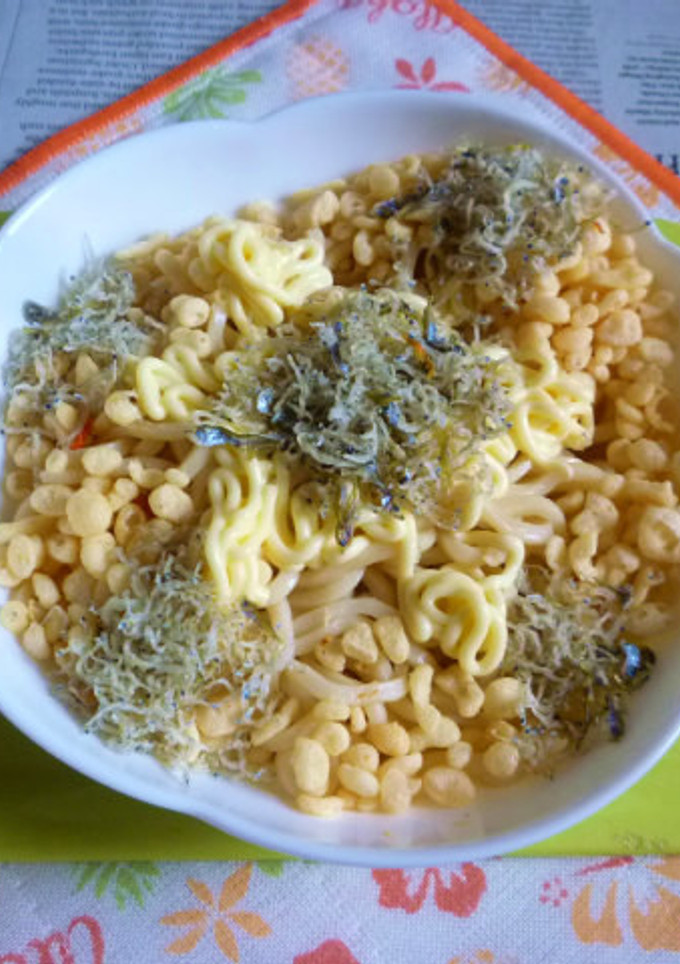 じゃこマヨの冷やしたぬきうどん-レシピのメイン写真