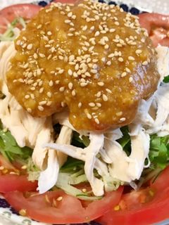 鶏胸肉のピリ辛棒々鶏-レシピのメイン写真