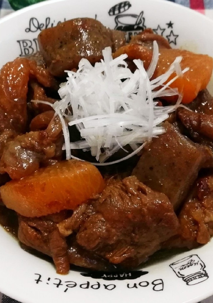 炊飯器で♡牛すじの♡とろとろ煮♪-レシピのメイン写真