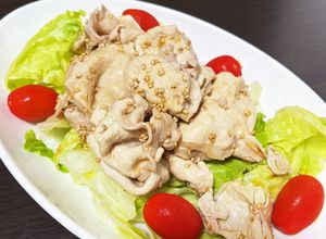 ポン酢でさっぱり！柔らか豚冷しゃぶ-レシピのメイン写真
