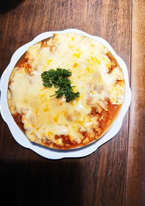 鶏胸ミートソースで★☆お豆腐グラタン-レシピのメイン写真