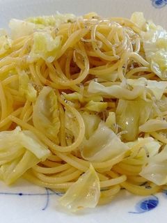 じゃことキャベツの柚子こしょうパスタ-レシピのメイン写真