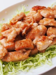 ムネ肉ヘルシー揚げない唐揚げ-レシピのメイン写真