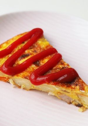 簡単に作るスパニッシュオムレツ-レシピのメイン写真