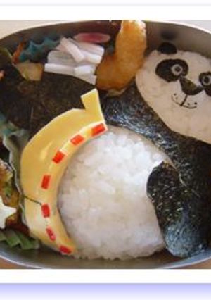 キャラ弁 カンフーパンダ-レシピのメイン写真