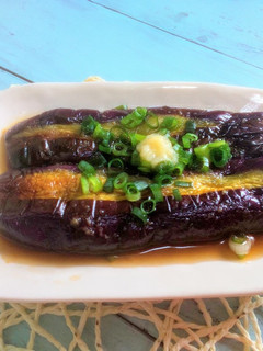 甘酸っぱい焼きなすの煮浸し-レシピのメイン写真