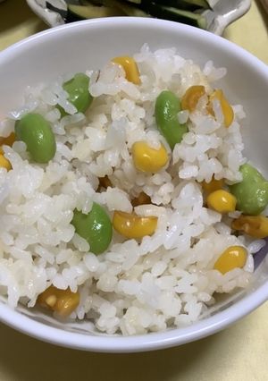 焦がしコーン飯-レシピのメイン写真