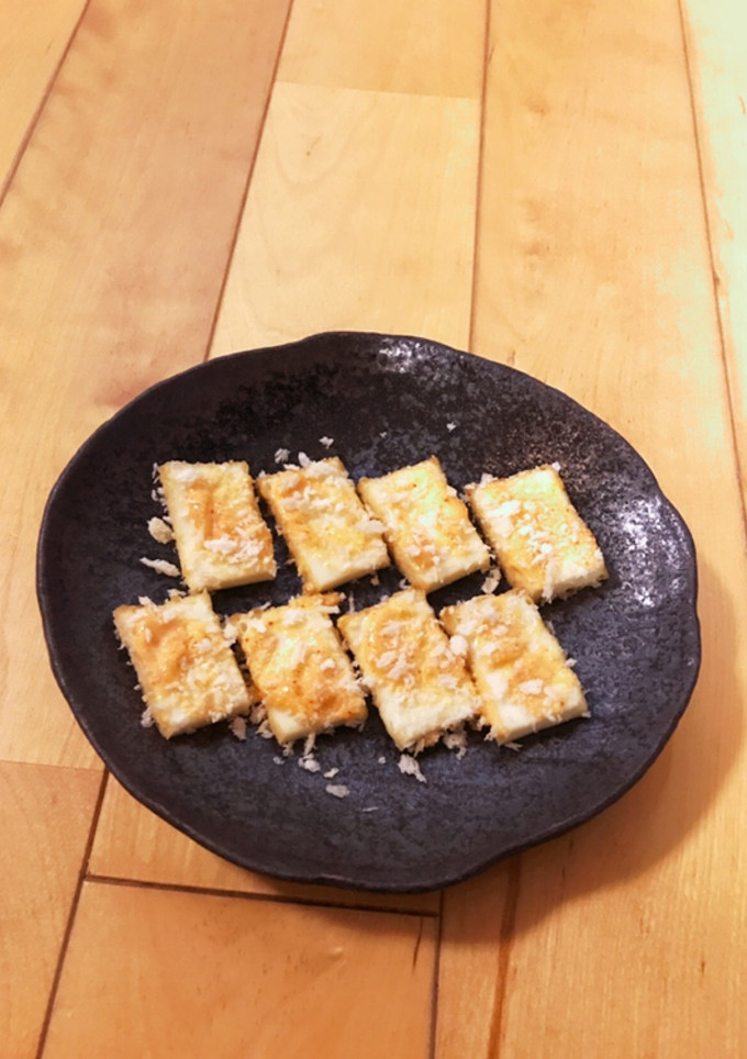 厚揚げの明太子マヨ焼き♪時短おつまみ♪-レシピのメイン写真