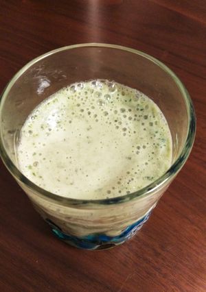 ほうれん草とバナナの簡単スムージー-レシピのメイン写真