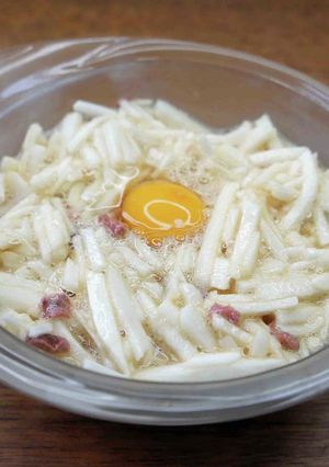 ながいも素麺梅仕立て-レシピのメイン写真